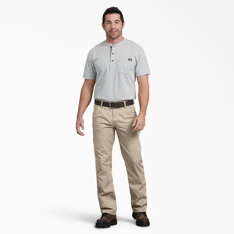 Dickies Regular Fit Ripstop Carpenter Pants Rinsed Desert Sand ID-3GFciCOa