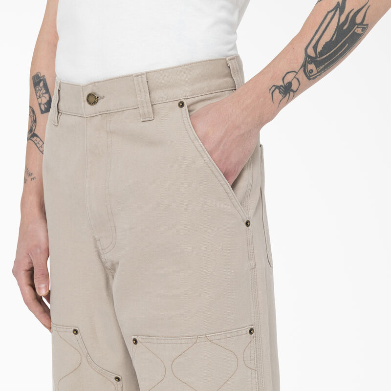 Dickies Thorsby Relaxed Fit Double Knee Pants Sandstone ID-3Kbp9255