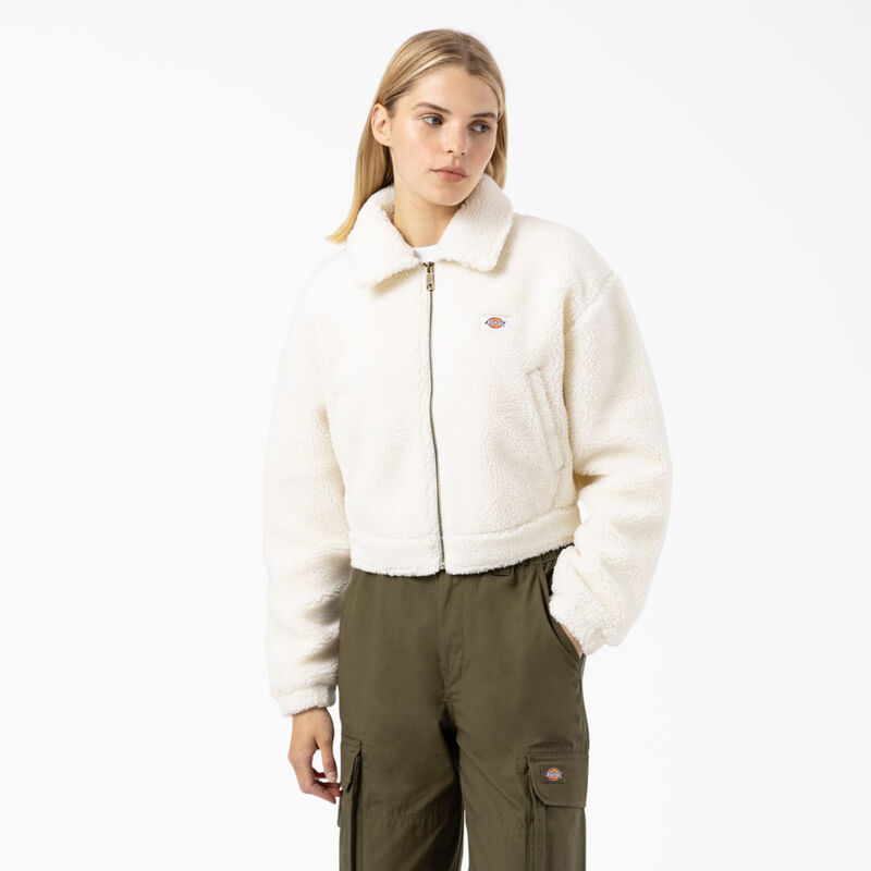 Dickies Palmerdale Fleece Jacket White ID-3MGWifJo