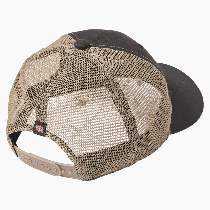 Dickies Workwear Patch Canvas Trucker Cap Black ID-3Oa8RD7Z