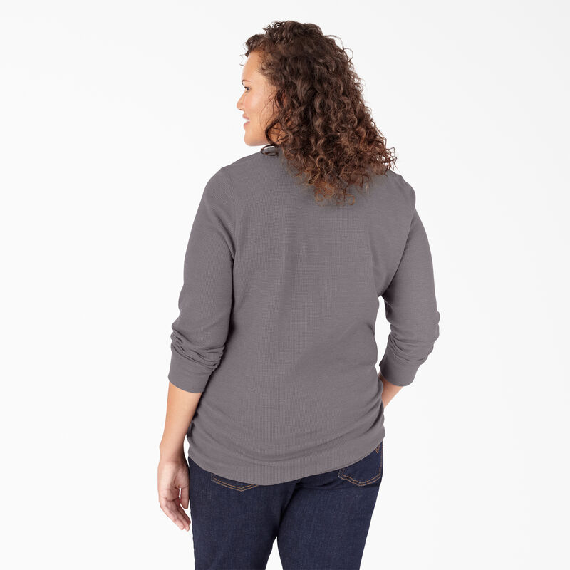Dickies Plus Long Sleeve Thermal Shirt Graphite Gray ID-3lpHtJmP