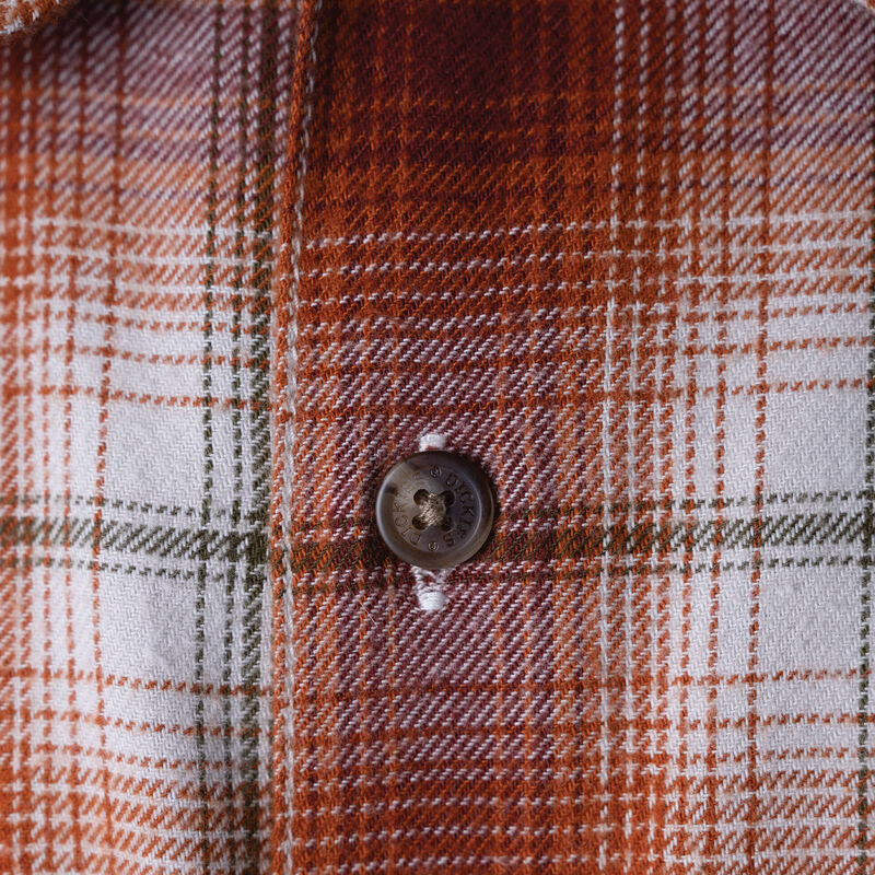Dickies Ronnie Sandoval Brushed Flannel Shirt Burnt Ombre Plaid ID-3tpCXfmS