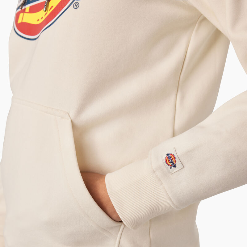 Dickies Heavyweight Logo Pullover Antique White ID-3ybqj2d7