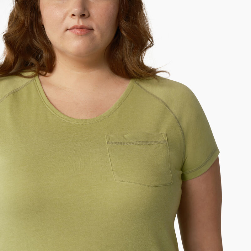 Dickies Plus Cooling Short Sleeve Pocket T-Shirt Fern Heather ID-4DEC0fIu