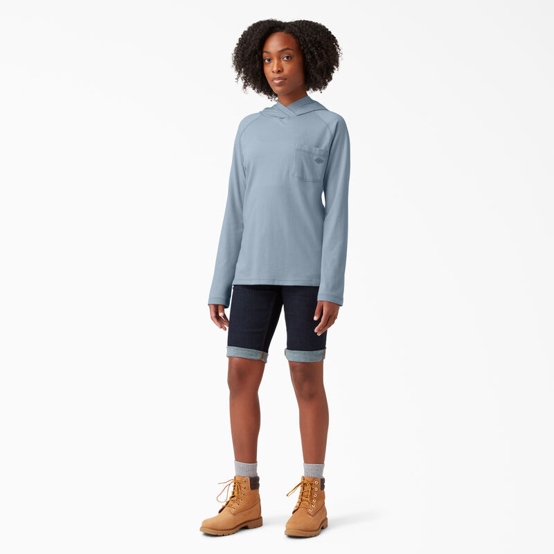 Dickies Cooling Performance Sun Shirt Fog Blue ID-4G96G1Pf