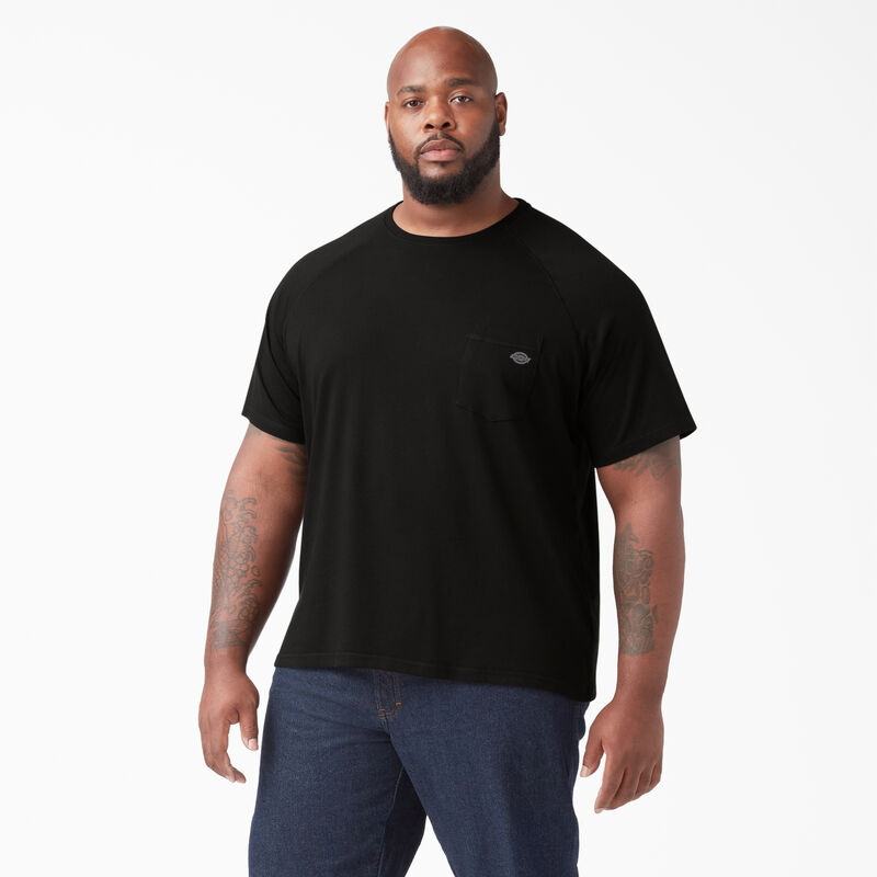 Dickies Cooling Short Sleeve Pocket T-Shirt Black ID-4RXNFg52