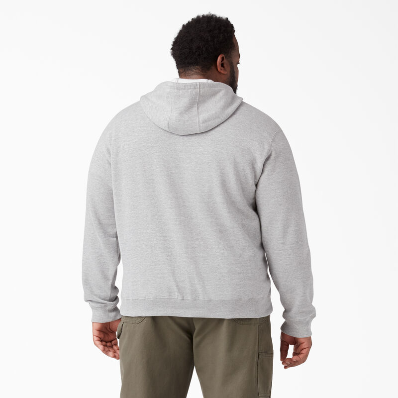 Dickies Midweight Fleece Zip Hoodie Heather Gray ID-4dSfBwtT