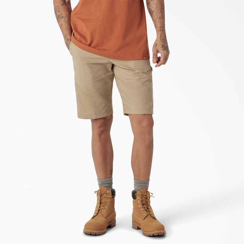 Dickies Cooling Active Waist Shorts, 11" Desert Sand ID-4jgWBXnt