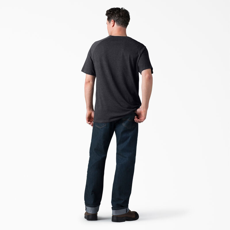 Dickies Cooling Short Sleeve Pocket T-Shirt Heather Black ID-4kvvdi2x