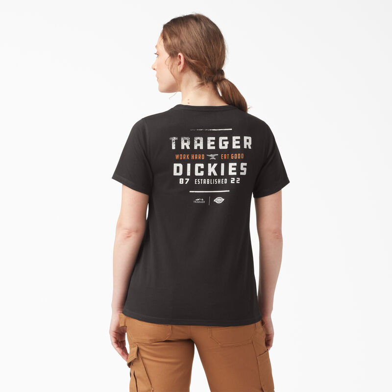 Dickies Traeger x Dickies Pocket T-Shirt Black ID-4m9Mex7y