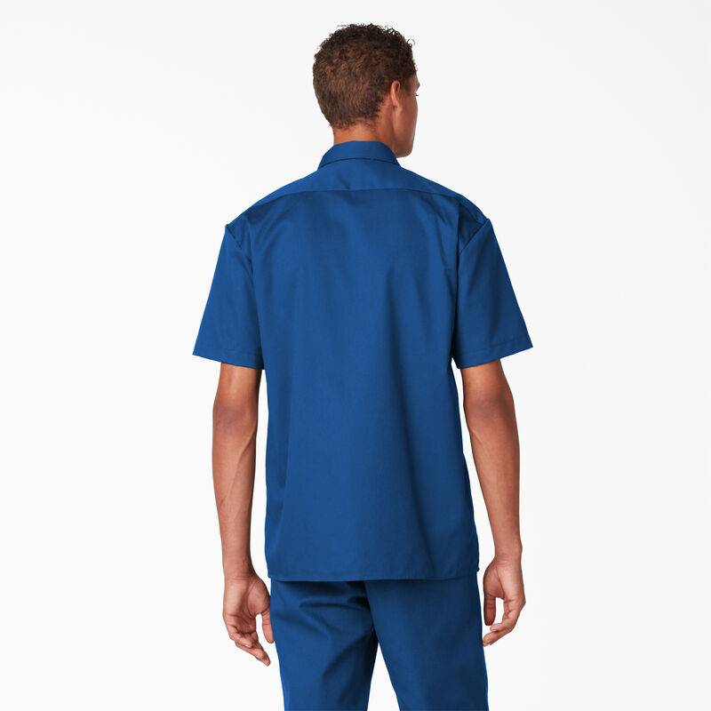Dickies Short Sleeve Work Shirt Royal Blue ID-4oyKoqb8