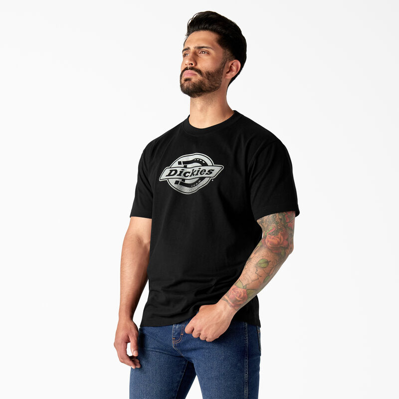 Dickies Short Sleeve Logo Graphic T-Shirt Black ID-51zUp7Lb
