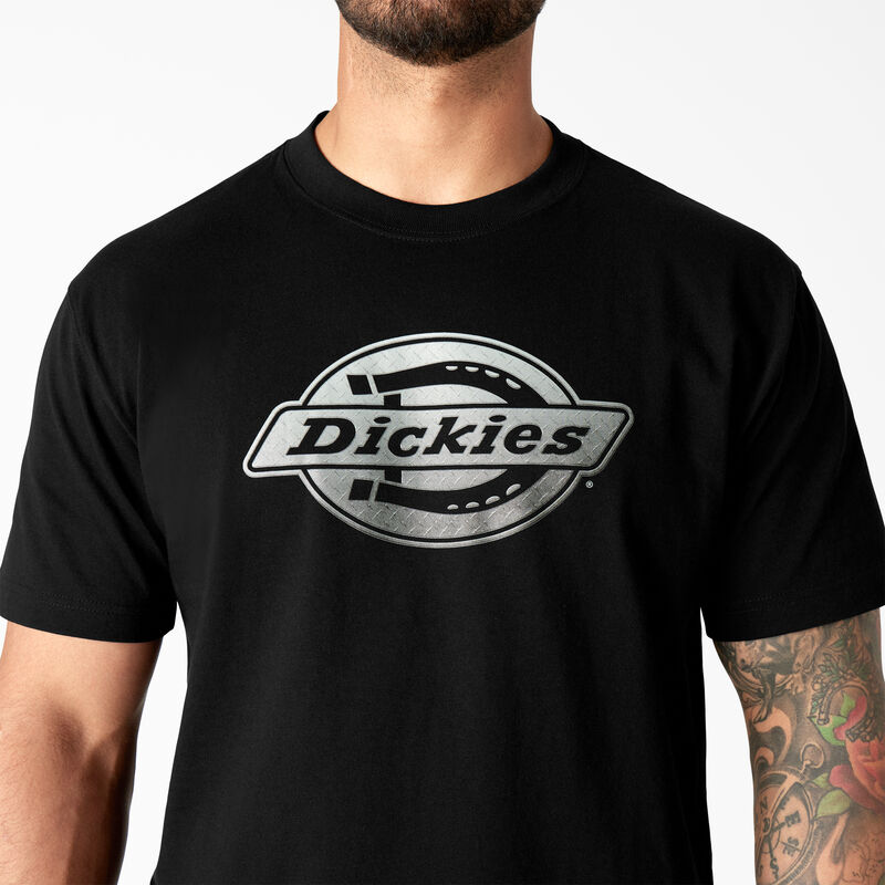Dickies Short Sleeve Logo Graphic T-Shirt Black ID-51zUp7Lb