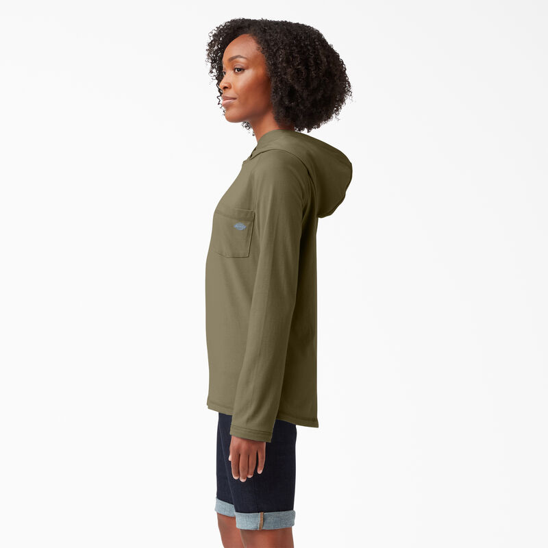 Dickies Cooling Performance Sun Shirt Military Green Heather ID-54EwzQKr
