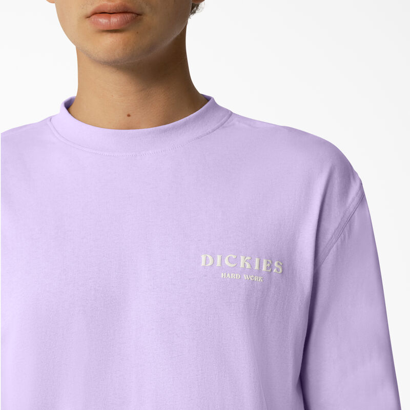 Dickies Oatfield Long Sleeve T-Shirt Purple Rose ID-55fr5Wtz