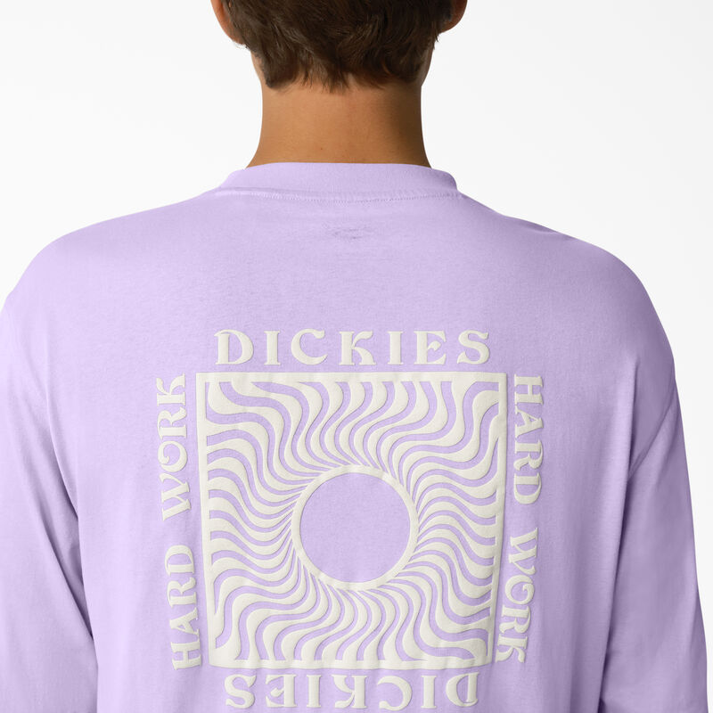 Dickies Oatfield Long Sleeve T-Shirt Purple Rose ID-55fr5Wtz