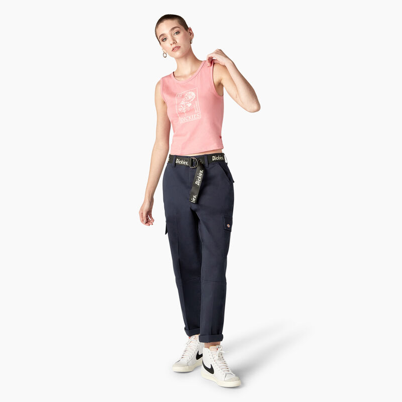 Dickies Relaxed Fit Contrast Stitch Cropped Cargo Pants Regular ID-5IwAhYF8