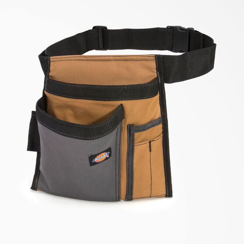 Dickies 5-Pocket Work Apron with Tool Pouch Brown Duck ID-5R4ox6AR