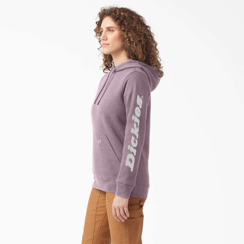 Dickies Heavyweight Logo Sleeve Pullover Lilac ID-5Rak3eVa