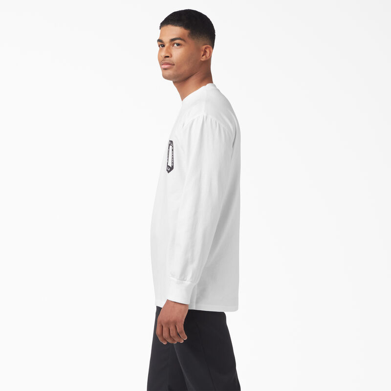 Dickies Union Springs Long Sleeve T-Shirt White ID-5UBEFqny