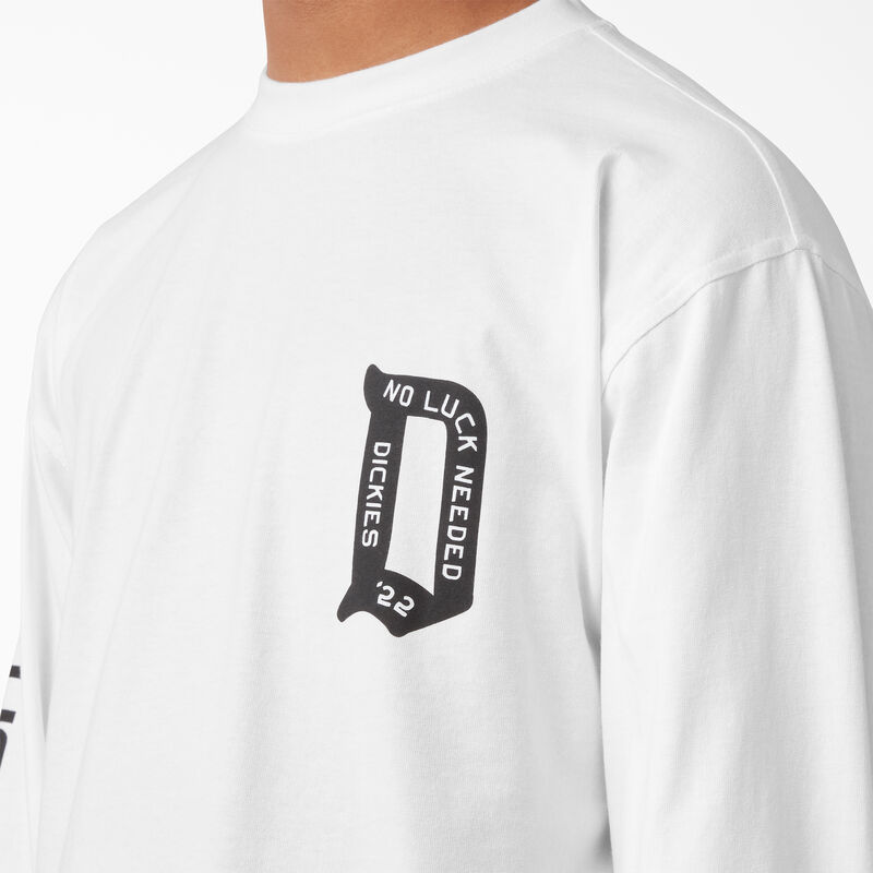 Dickies Union Springs Long Sleeve T-Shirt White ID-5UBEFqny