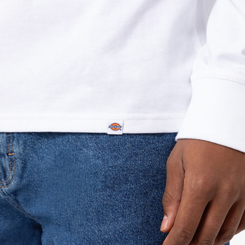 Dickies Union Springs Long Sleeve T-Shirt White ID-5UBEFqny