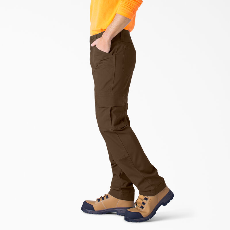 Dickies FLEX DuraTech Relaxed Fit Duck Cargo Pants Timber Brown ID-5XMfbXbZ