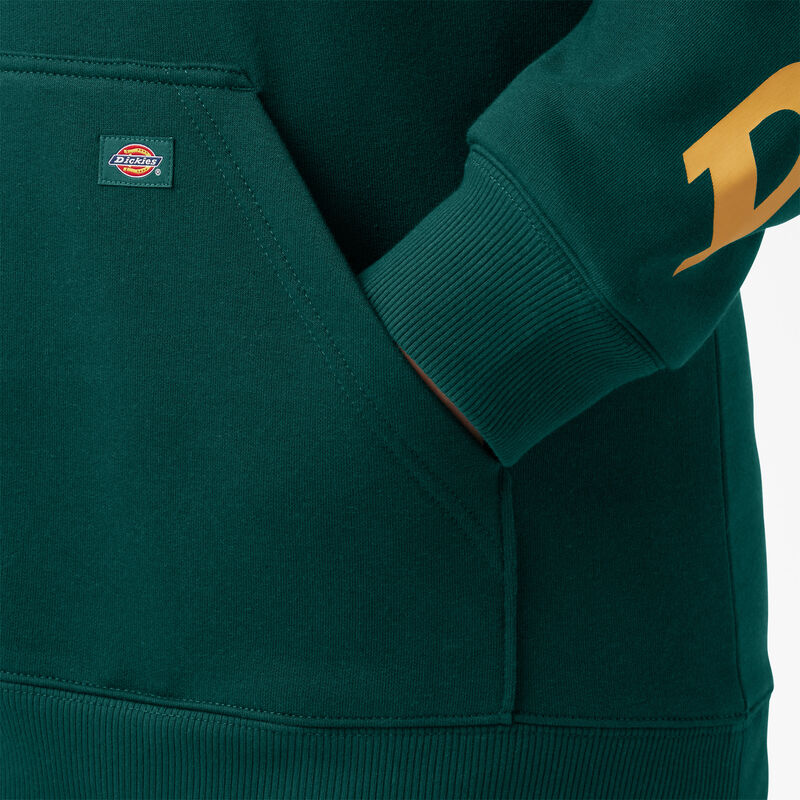 Dickies Plus Heavyweight Logo Sleeve Pullover Forest Green ID-5d6hmEwJ