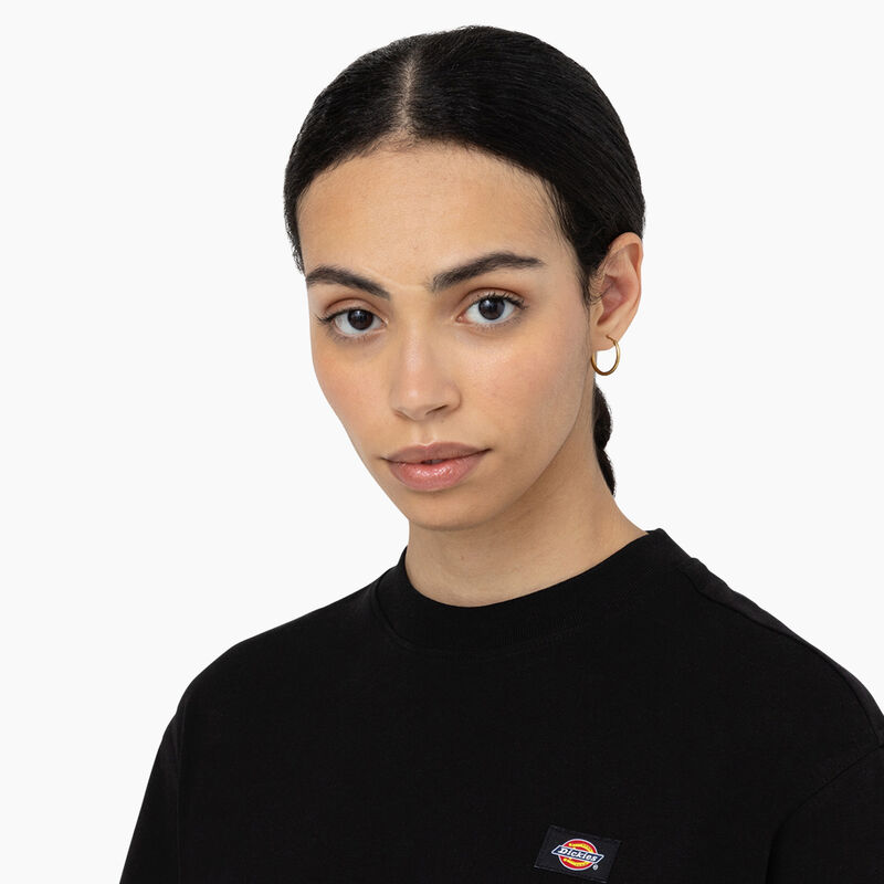 Dickies Oakport Cropped T-Shirt Black ID-5fa2Hr1x