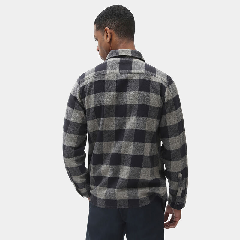 Dickies Sacramento Shirt Gray Plaid ID-5q4Rf5jW