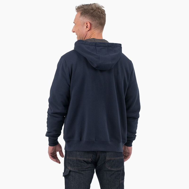 Dickies Thermal Lined Full-Zip Fleece Hoodie Dark Navy ID-60ZIhxvm