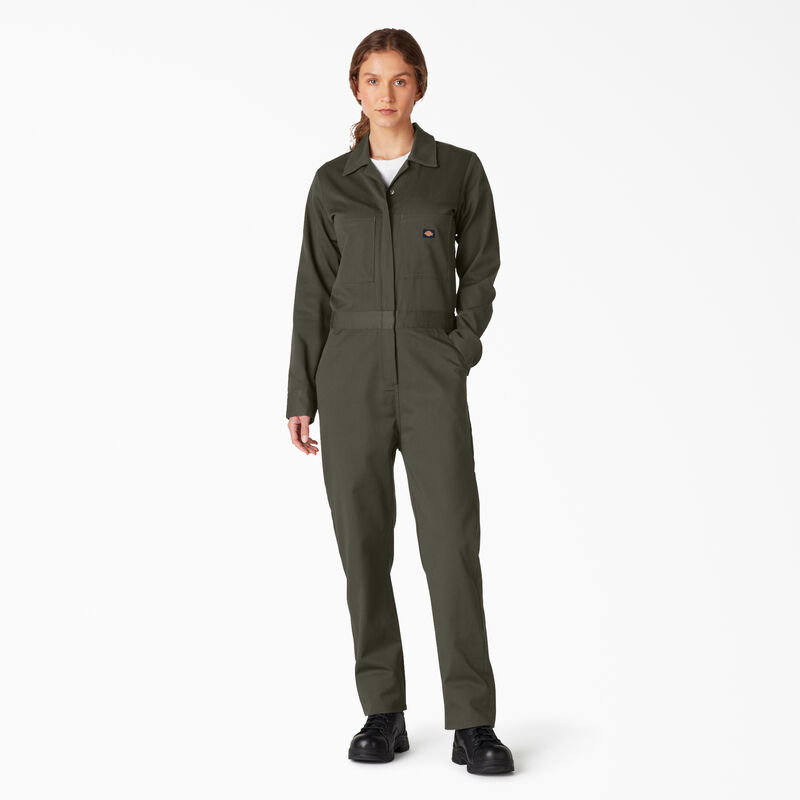 Dickies Long Sleeve Coveralls Moss Green ID-61YxUkW0