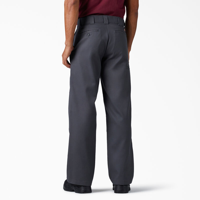 Dickies FLEX Loose Fit Double Knee Work Pants Charcoal Gray ID-63CQattN