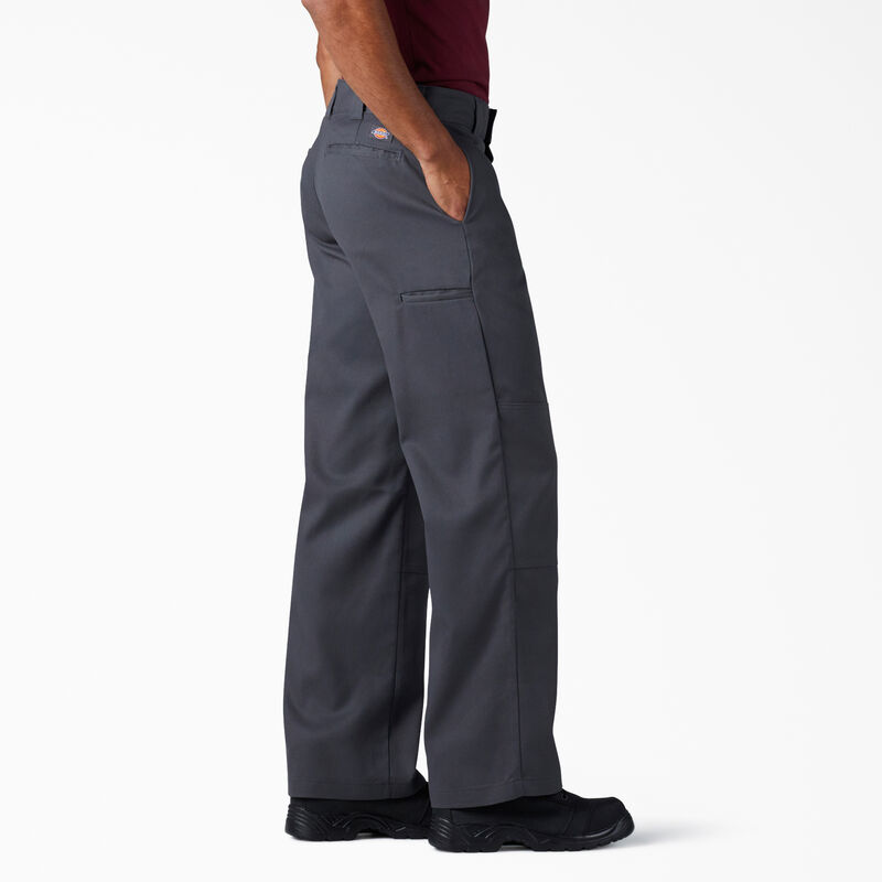 Dickies FLEX Loose Fit Double Knee Work Pants Charcoal Gray ID-63CQattN