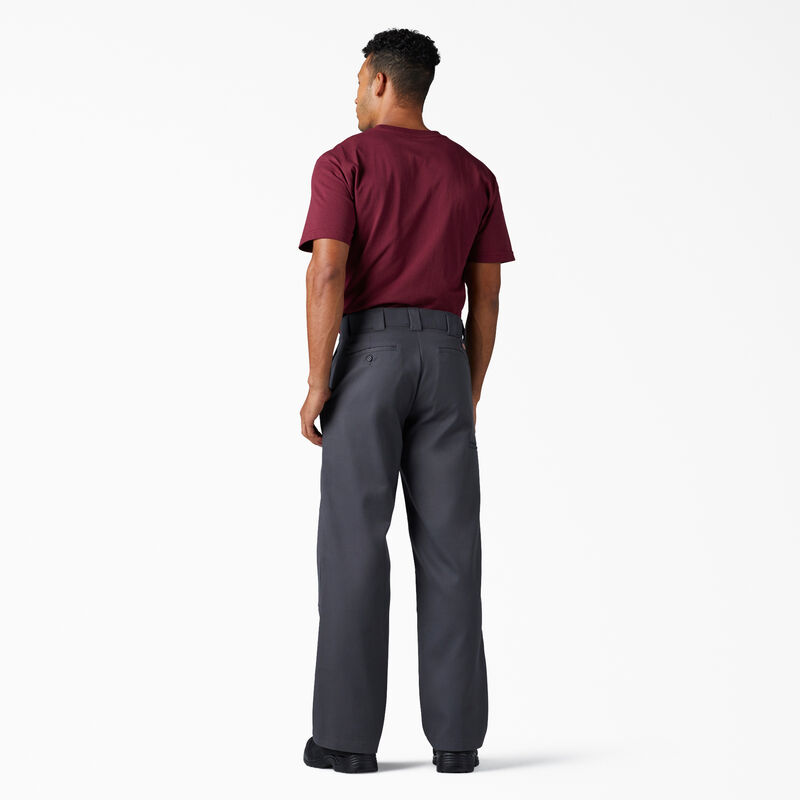 Dickies FLEX Loose Fit Double Knee Work Pants Charcoal Gray ID-63CQattN
