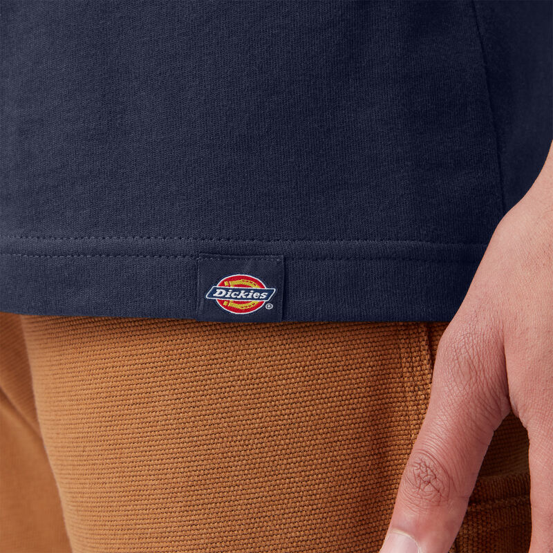 Dickies Short Sleeve Wordmark Graphic T-Shirt Ink Navy ID-645xKl0m