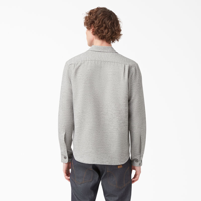 Dickies 1922 Long Sleeve Shirt Rinsed Silver ID-65pPYX5I
