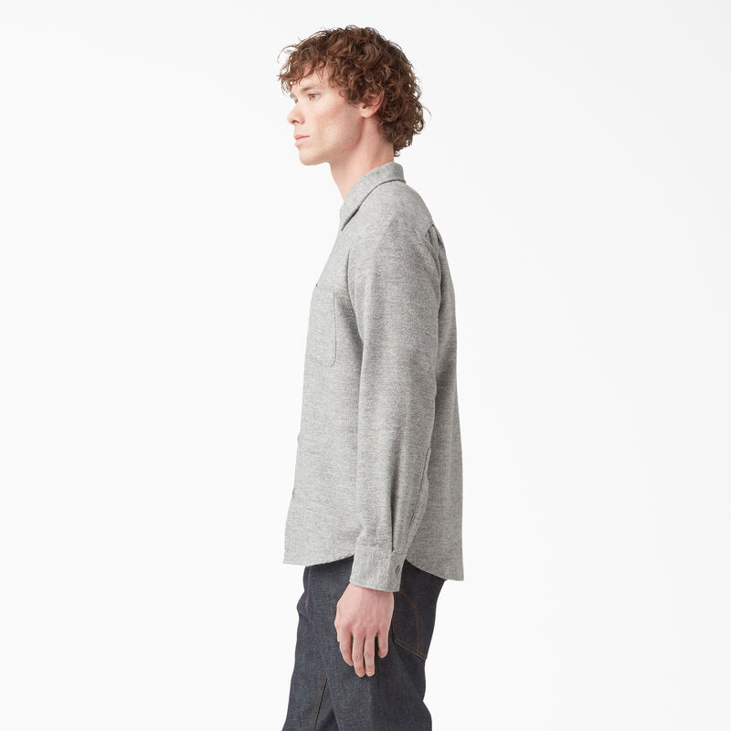 Dickies 1922 Long Sleeve Shirt Rinsed Silver ID-65pPYX5I