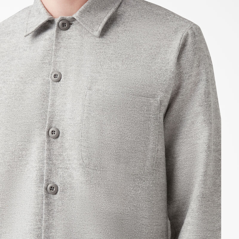 Dickies 1922 Long Sleeve Shirt Rinsed Silver ID-65pPYX5I