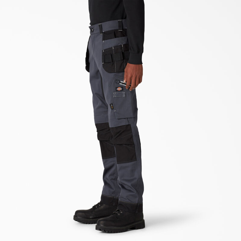 Dickies FLEX Performance Workwear Regular Fit Holster Pants Grey Black ID-6CcKETTw