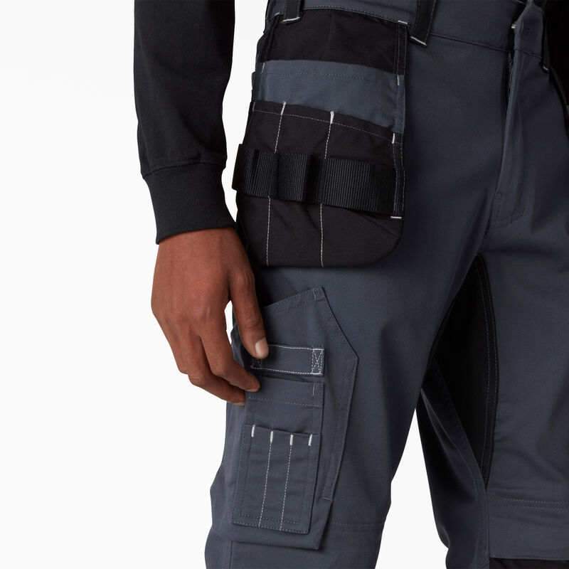 Dickies FLEX Performance Workwear Regular Fit Holster Pants Grey Black ID-6CcKETTw