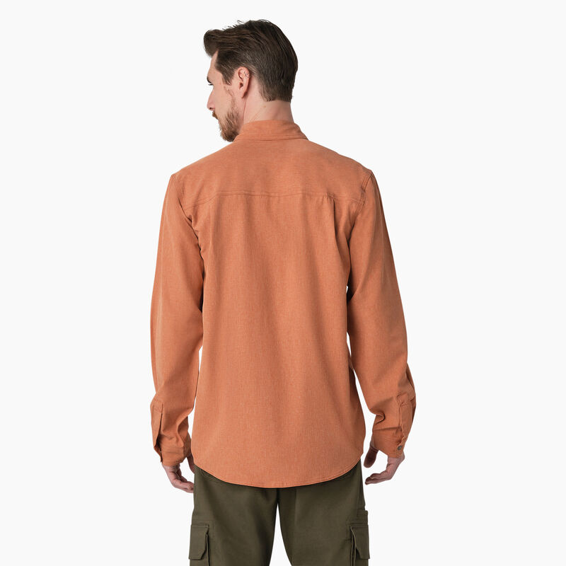 Dickies Cooling Long Sleeve Work Shirt Copper Heather ID-6FR5yhUF
