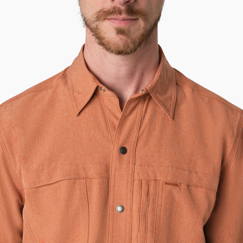 Dickies Cooling Long Sleeve Work Shirt Copper Heather ID-6FR5yhUF