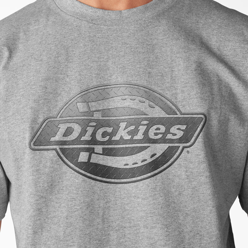 Dickies Short Sleeve Logo Graphic T-Shirt Heather Gray ID-6JQR9fW9