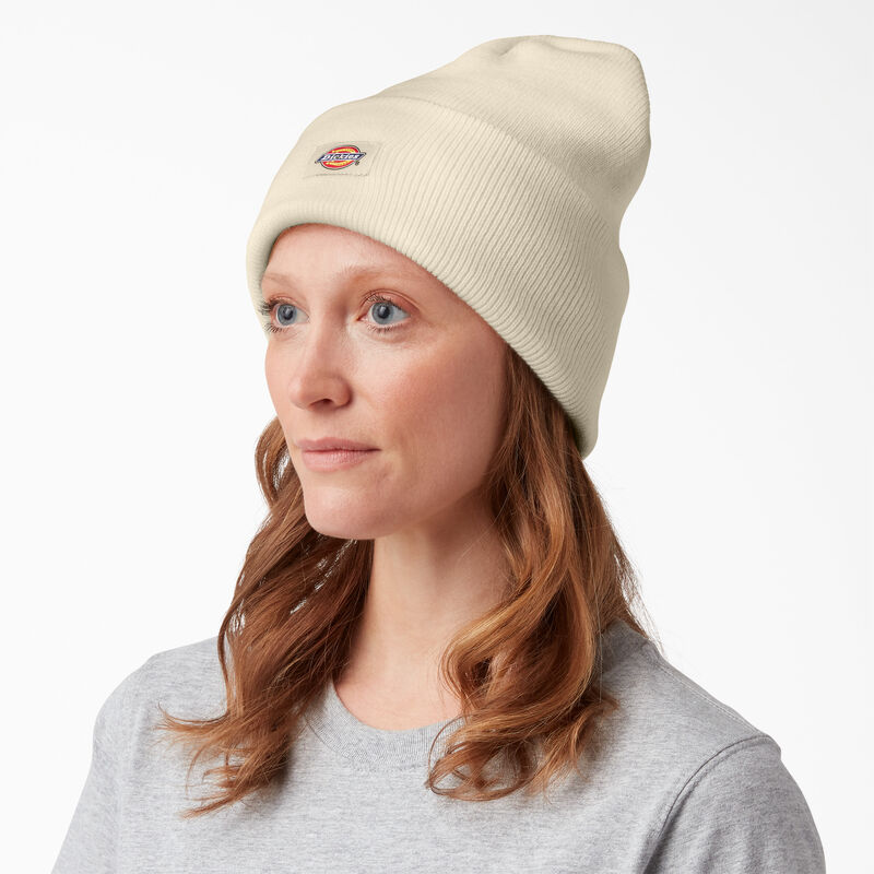 Dickies Cuffed Knit Beanie Natural Beige ID-6K9VNuaf