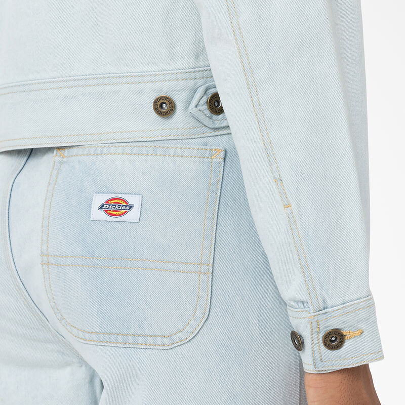 Dickies Madison Denim Jacket Light Denim ID-6UzUuDPw