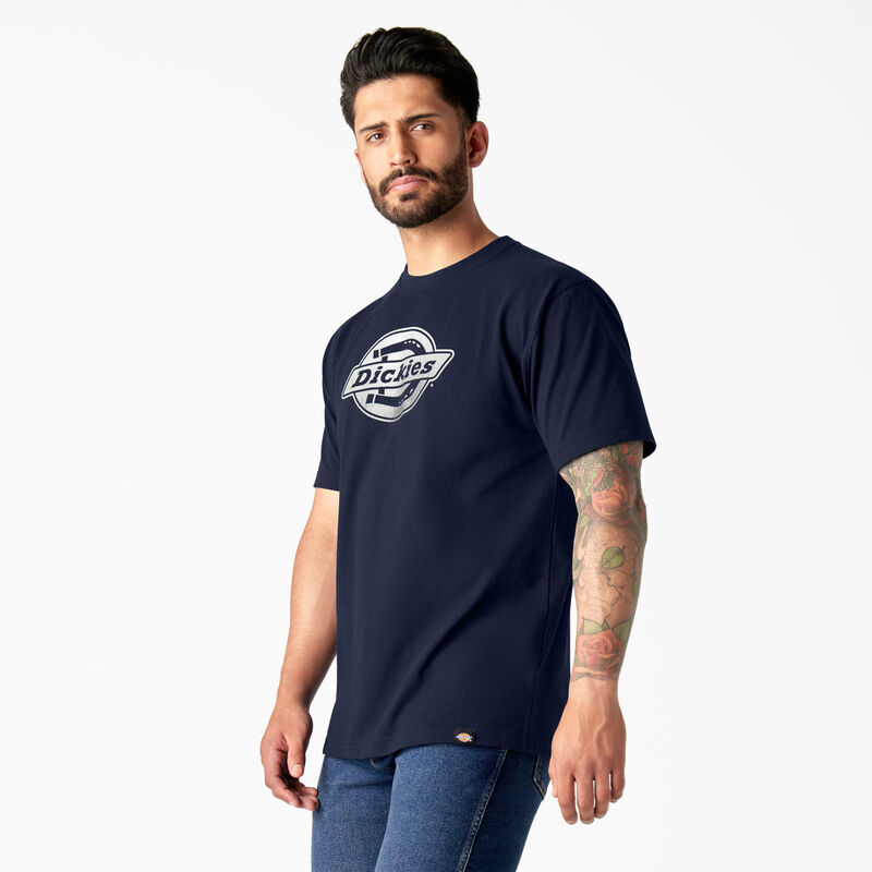 Dickies Short Sleeve Logo Graphic T-Shirt Ink Navy ID-6ZLzjHSF