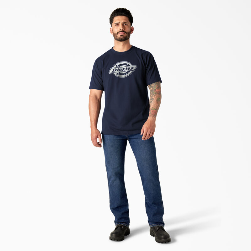Dickies Short Sleeve Logo Graphic T-Shirt Ink Navy ID-6ZLzjHSF