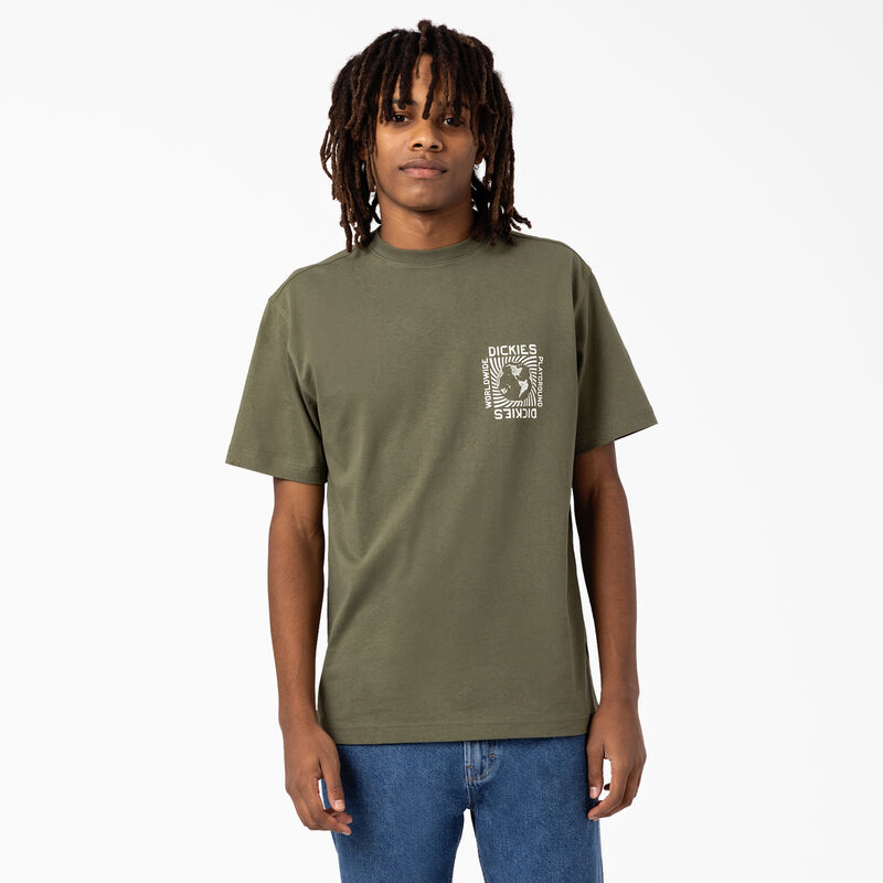 Dickies Marbury Short Sleeve T-Shirt Military Green ID-6mpVLqGr