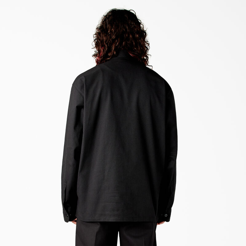 Dickies X Willy Chavarria Long Sleeve Work Shirt Black ID-6tkIjQSL
